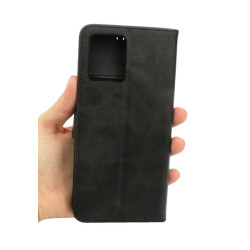 Etui Smart Leather na telefon motorola moto g54 5G / g54 power edition 5G czarne