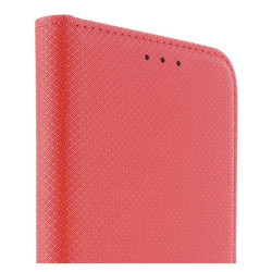 Etui Smart Magnet na telefon Xiaomi Redmi A7 Pro 25128RN17A / POCO C81 Pro 25128PC17G czerwone