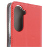 Etui Smart Magnet na telefon Xiaomi Redmi A7 Pro 25128RN17A / POCO C81 Pro 25128PC17G czerwone