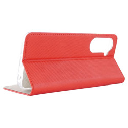 Etui Smart Magnet na telefon Xiaomi Redmi A7 Pro 25128RN17A / POCO C81 Pro 25128PC17G czerwone