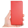 Etui Smart Magnet na telefon Xiaomi Redmi A7 Pro 25128RN17A / POCO C81 Pro 25128PC17G czerwone