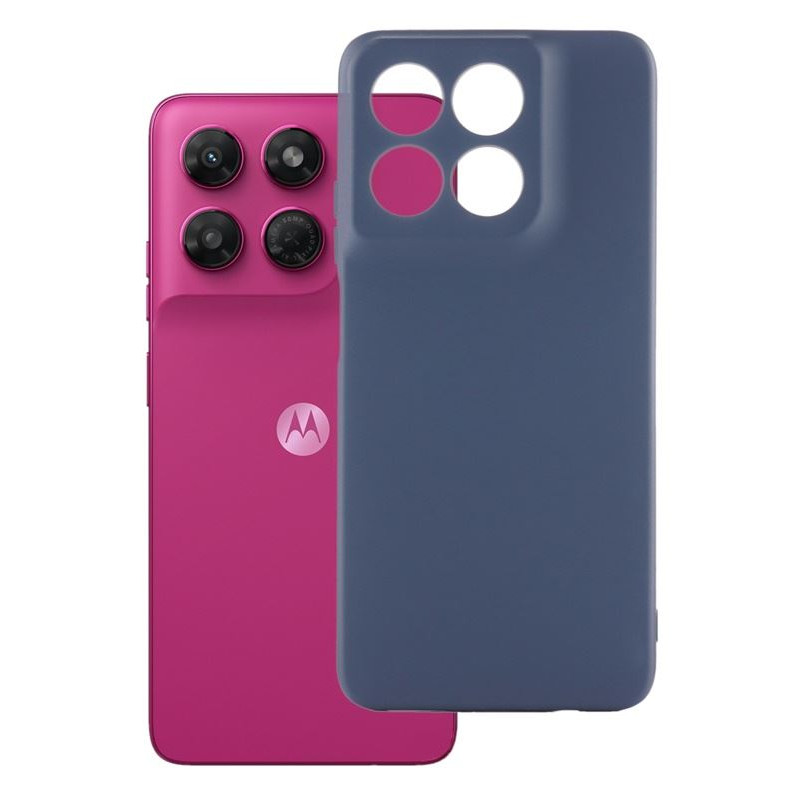 Etui Tint Case na telefon motorola moto g47 5G / g37 5G / g37 power 5G granatowe