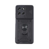 Etui pancerne CamShield Ring na telefon motorola moto g47 5G / g37 5G / g37 power 5G czarne