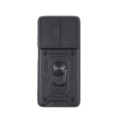 Etui pancerne CamShield Ring na telefon motorola moto g47 5G / g37 5G / g37 power 5G czarne