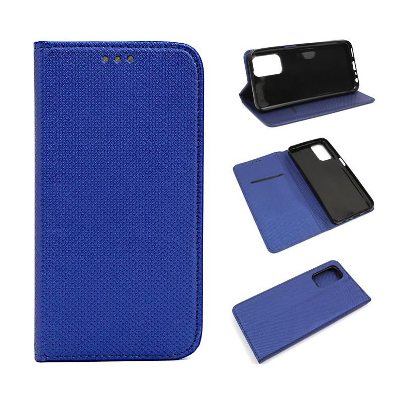 Etui Smart Magnet na telefon OPPO A54 5G CPH2195 / A74 5G CPH2197 / A93 5G PEHM00 granatowe