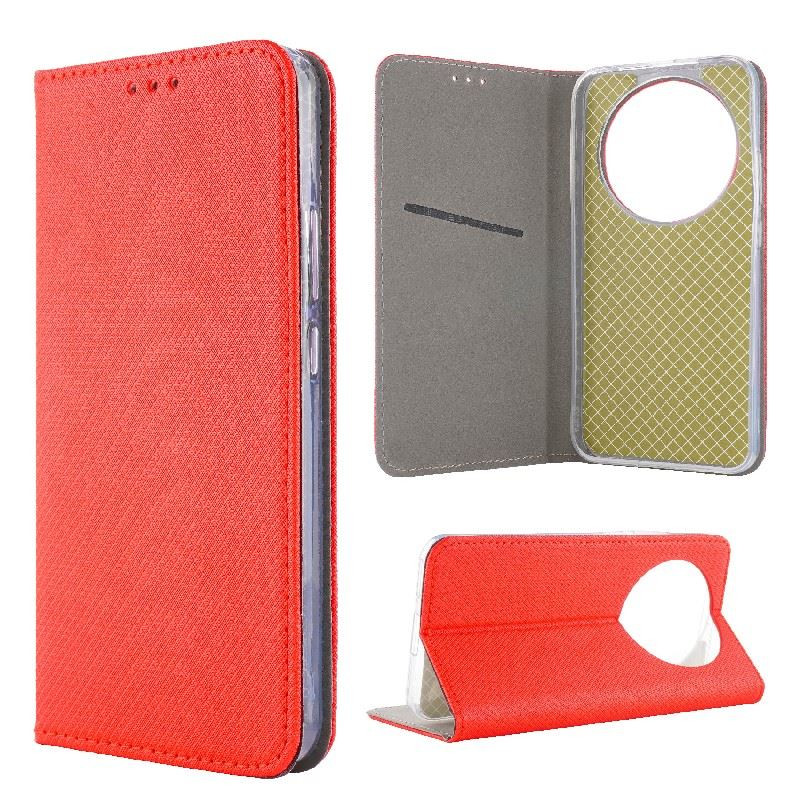 Etui Smart Magnet na telefon Xiaomi Redmi 17C 5G czerwone
