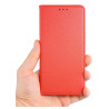 Etui Smart Magnet na telefon Xiaomi Redmi 17C 5G czerwone