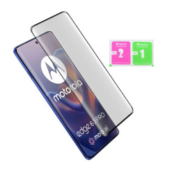 9H SZKŁO hartowane na telefon motorola edge 60 pro 5G XT2507 FULL 6D CF zakrzywione na cały ekran