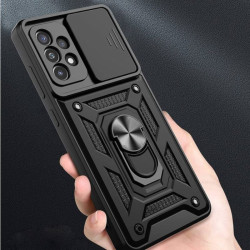Etui pancerne CamShield Ring na telefon Samsung Galaxy A53 5G czarne