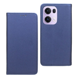 Etui Smart Magnet na telefon OPPO Reno 13 Pro 5G CPH2697 granatowe