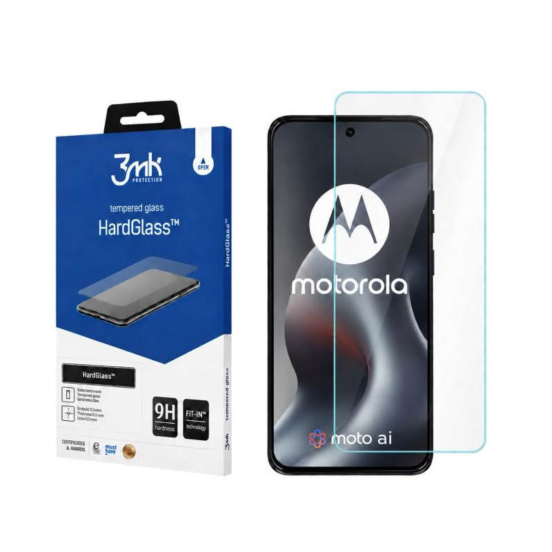 3mk HardGlass Szkło hartowane na telefon motorola moto g87 5G / g77 5G / g67 5G