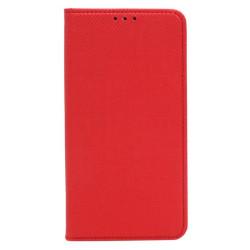 Etui Smart Magnet na telefon motorola moto g54 5G / g54 power edition 5G czerwone