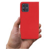 Etui Smart Magnet na telefon motorola moto g54 5G / g54 power edition 5G czerwone