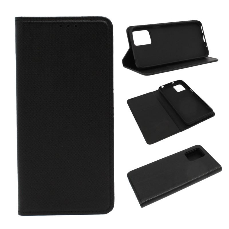 Etui Smart Magnet na telefon motorola moto g13 4G XT2331 / g23 4G XT2333 / g53 5G XT2335 czarne