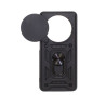Etui pancerne CamShield Ring na telefon OPPO Reno 12F 5G / 12FS 5G czarne