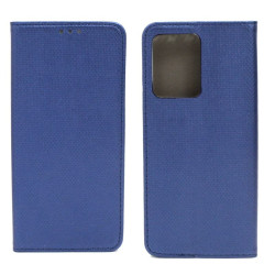 Etui Smart Magnet na telefon Xiaomi Redmi Note 12 Pro 5G MZB0D2YEU / POCO X5 Pro 5G 22101320G granatowe