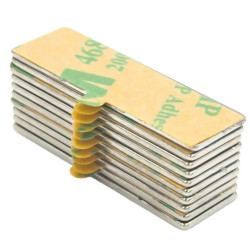 Magnes neodymowy płytkowy 30x10x1mm 10szt