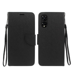 Etui Fancy Diary na telefon TCL 505 T509 czarne