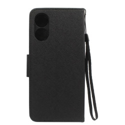 Etui Fancy Diary na telefon TCL 505 T509 czarne