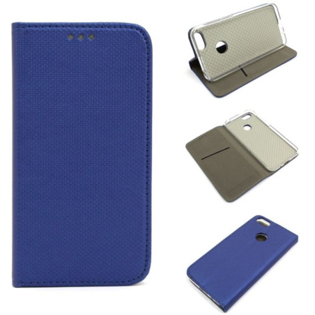 Etui Smart Magnet na telefon motorola moto e6 play XT2029 granatowe