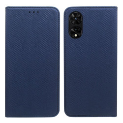 Etui Smart Magnet na telefon TCL 505 T509 granatowe