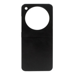 Etui Hard Case Leather na telefon nubia Flip 5G czarne