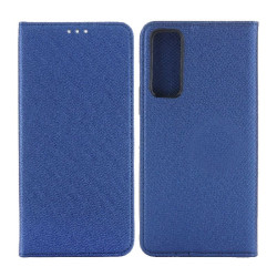 Etui Smart Magnet na telefon Vivo Y72 5G / iQOO Z3 / Y52 5G granatowe