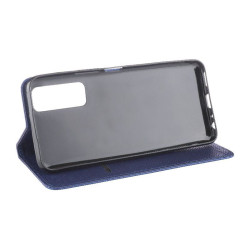 Etui Smart Magnet na telefon Vivo Y72 5G / iQOO Z3 / Y52 5G granatowe