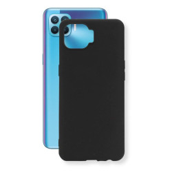 Etui Jelly Case na telefon OPPO Reno 4 Lite / A93 2020 / F17 Pro 2020 czarne MATT