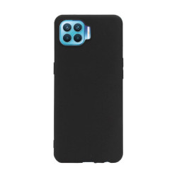 Etui Jelly Case na telefon OPPO Reno 4 Lite / A93 2020 / F17 Pro 2020 czarne matowe