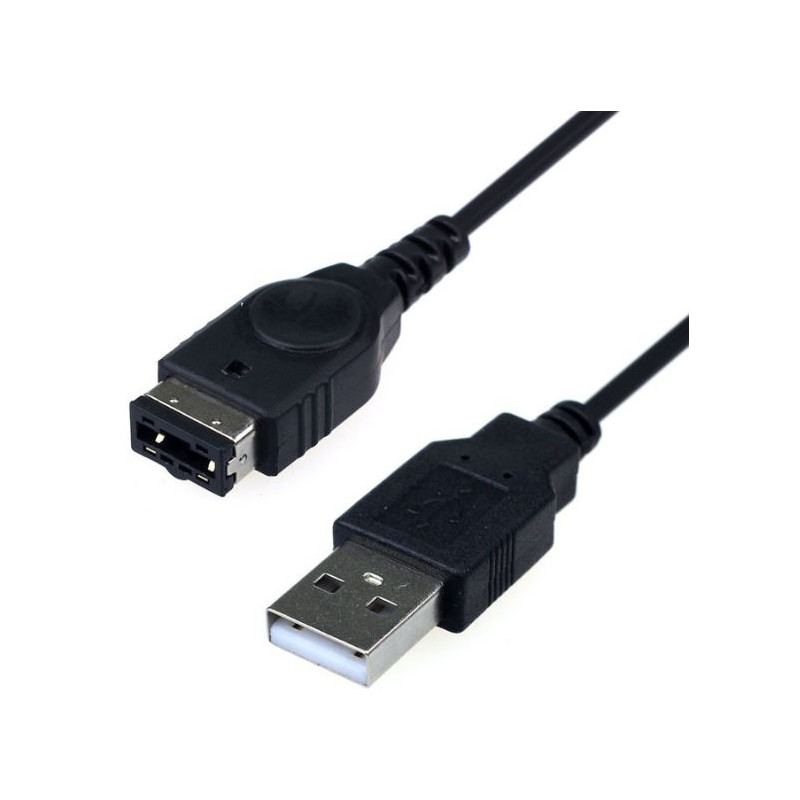 Kabel USB do konsoli GameBoy Advance SP GBA SP Advance czarny przewód