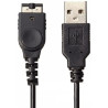 Kabel USB do konsoli GameBoy Advance SP GBA SP Advance czarny przewód