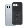 Etui Pancerne CAMSHIELD Ring na telefon T-Mobile T Phone 3 5G / T-Mobile REVVL 8 5G czarne