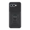 Etui Pancerne CAMSHIELD Ring na telefon T-Mobile T Phone 3 5G / T-Mobile REVVL 8 5G czarne