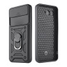 Etui Pancerne CAMSHIELD Ring na telefon T-Mobile T Phone 3 5G / T-Mobile REVVL 8 5G czarne