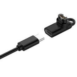 Adapter USBC USB-C USB Typ C ładowarka kątowa do smartwatch GARMIN Forerunner 45 245 935 945 Fenix 7 7X 7S 6 6X 6S Pro Venu 2 2S
