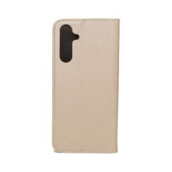 Etui Smart Magnet na telefon Samsung Galaxy A16 4G / A16 5G złote