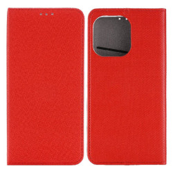 Etui Smart Magnet na telefon OPPO Reno 16 5G / 16 Pro 5G czerwone