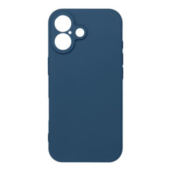 Etui Silicon Case na telefon Apple iPhone 17 A3520 granatowe