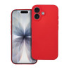 Etui Silicon Case na telefon Apple iPhone 17 A3520 czerwone