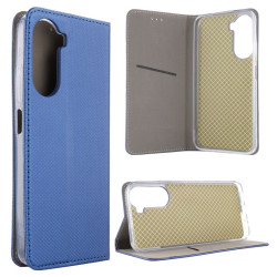 Etui Smart Magnet na telefon Xiaomi Redmi A7 Pro 25128RN17A / POCO C81 Pro 25128PC17G granatowe