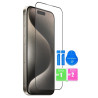9H SZKŁO hartowane na telefon Apple iPhone 15 A3090 / 15 Pro A3102 / 16 A3287 FULL 5D