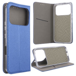 Etui Smart Magnet na telefon Honor 600 5G / 600 Pro 5G granatowe