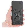 Etui pancerne CamShield Ring na telefon motorola edge 70 max 5G czarne