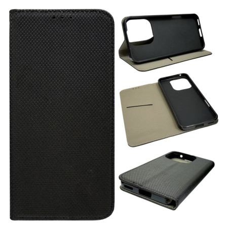Etui Smart Magnet na telefon Honor 400 Lite 5G ABR-NX1 czarne