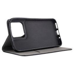Etui Smart Magnet na telefon motorola moto g87 5G XT2621-6 / g77 5G XT2621-4 / g67 5G XT2621-2 czarne