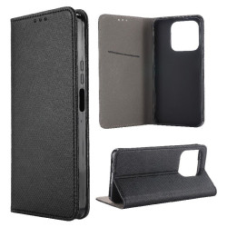 Etui Smart Magnet na telefon Honor 600 Smart 5G czarne