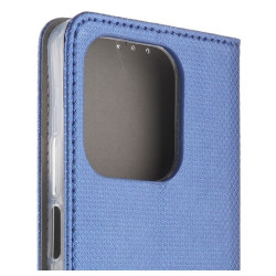 Etui Smart Magnet na telefon Honor 600 Smart 5G granatowe