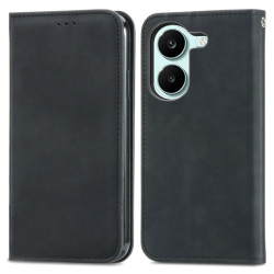 Etui Smart Retro na telefon Xiaomi POCO F9 Ultra 5G czarne