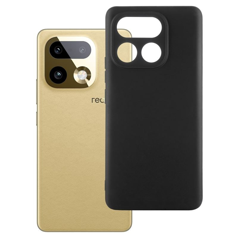 Etui Jelly Case na telefon Realme 16 Pro+ 5G RMX5131 czarne MATT